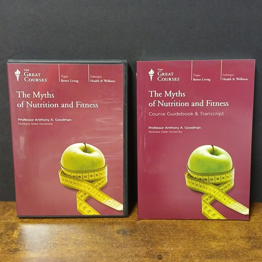 The Great Courses - The Myths of Nutrition And Fitness DVD & Guidebook